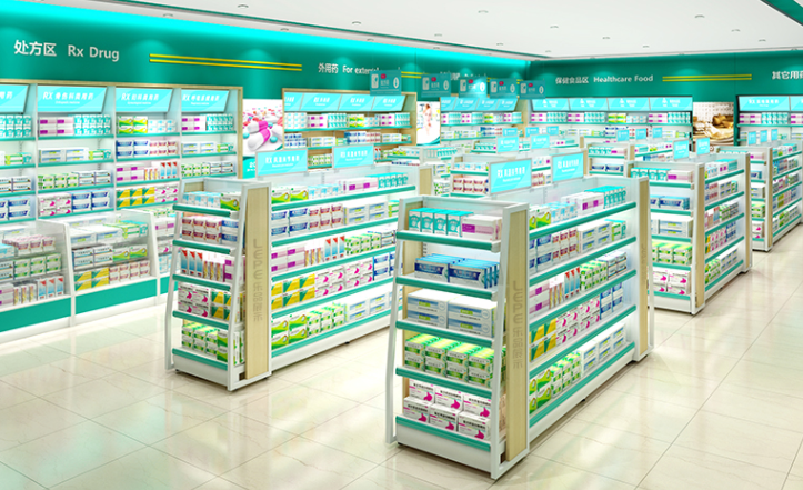 2023年新开药店如何选择药店货架 怎么挑选药店货架